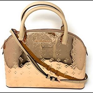 Michael Kors Metallic Emmy Satchel